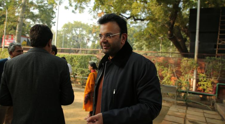 Rohan Jaitley, DDCA President and potential BCCI Secretary, attending a cricket event in Delhi.